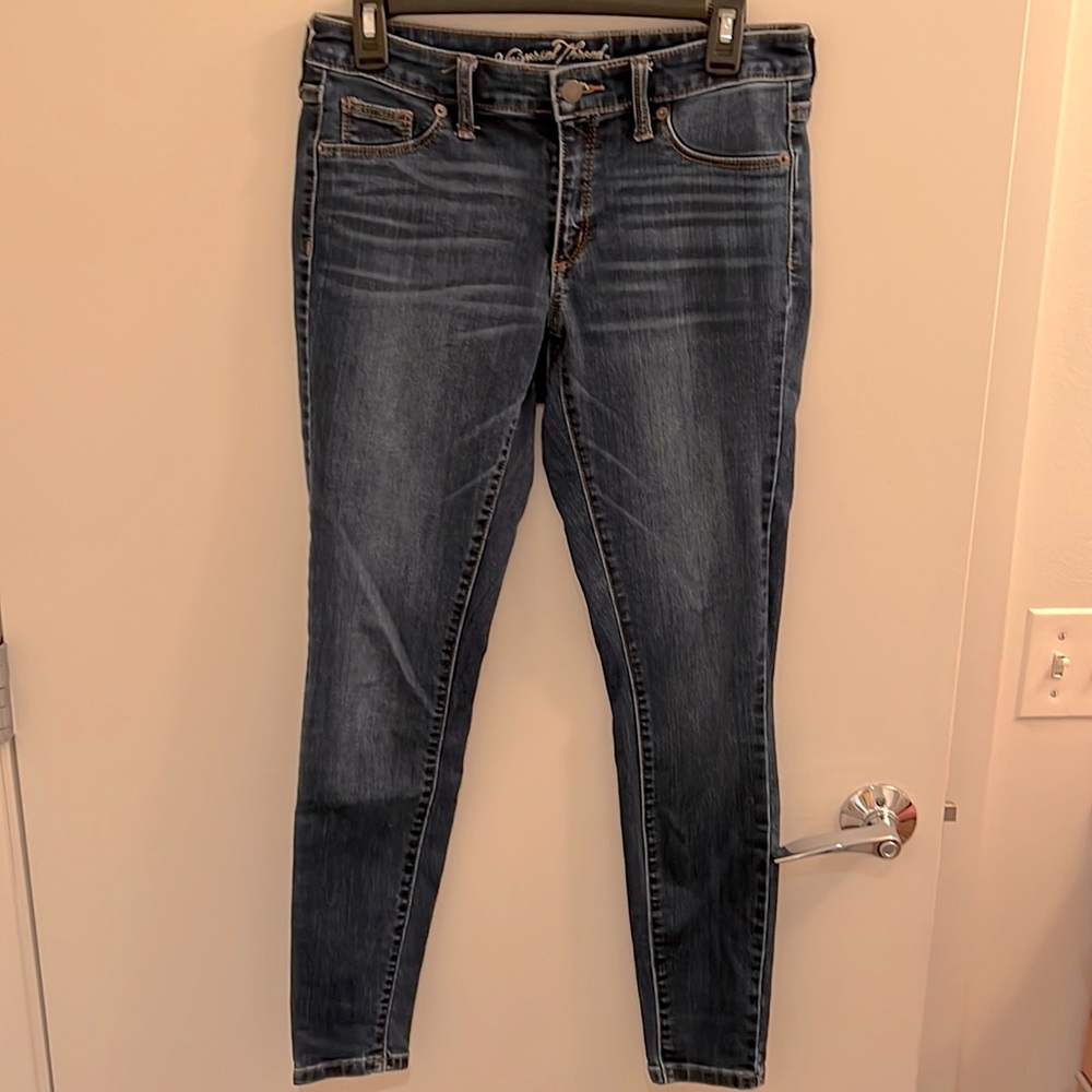 Universal thread dark skinny jeans
